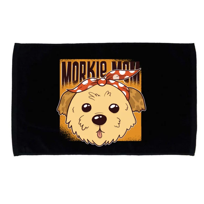 Morkie Mom Microfiber Hand Towel