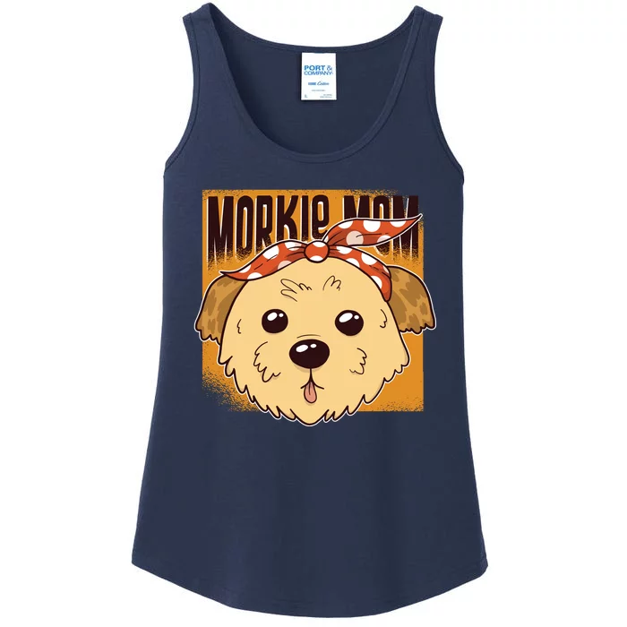 Morkie Mom Ladies Essential Tank