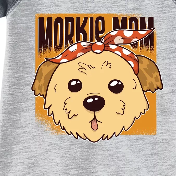 Morkie Mom Infant Baby Jersey Bodysuit