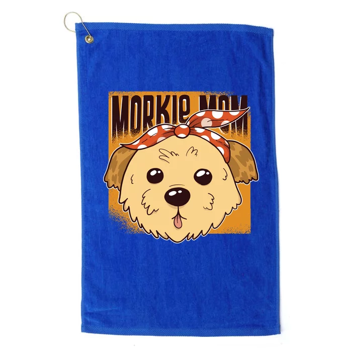 Morkie Mom Platinum Collection Golf Towel