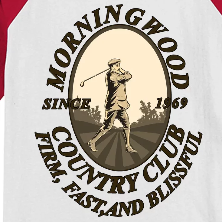 Morningwood Country Club Classic Golf Kids Colorblock Raglan Jersey