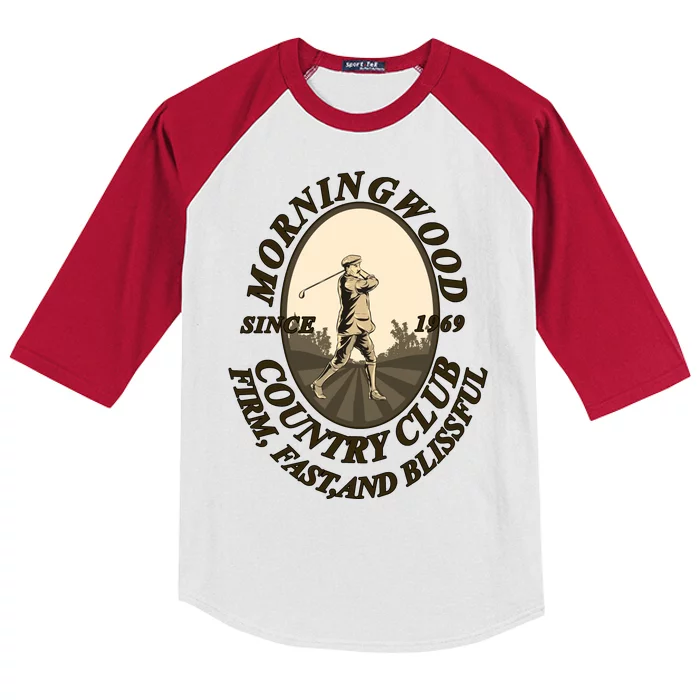 Morningwood Country Club Classic Golf Kids Colorblock Raglan Jersey