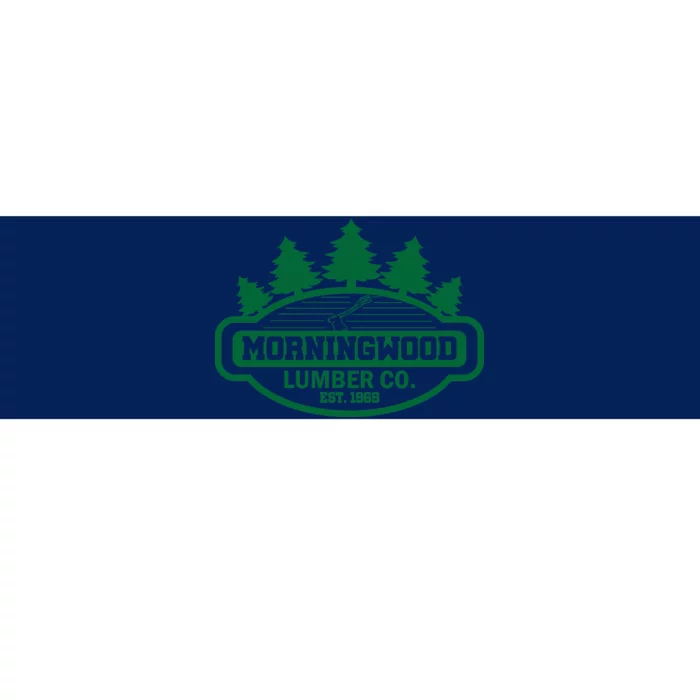 Morningwood Lumber Company Bumper Sticker