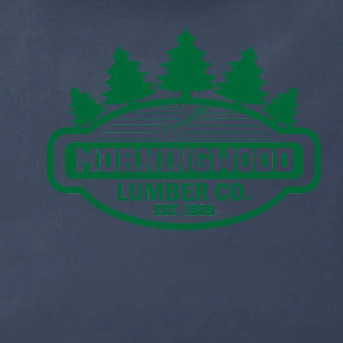 Morningwood Lumber Company Zip Tote Bag