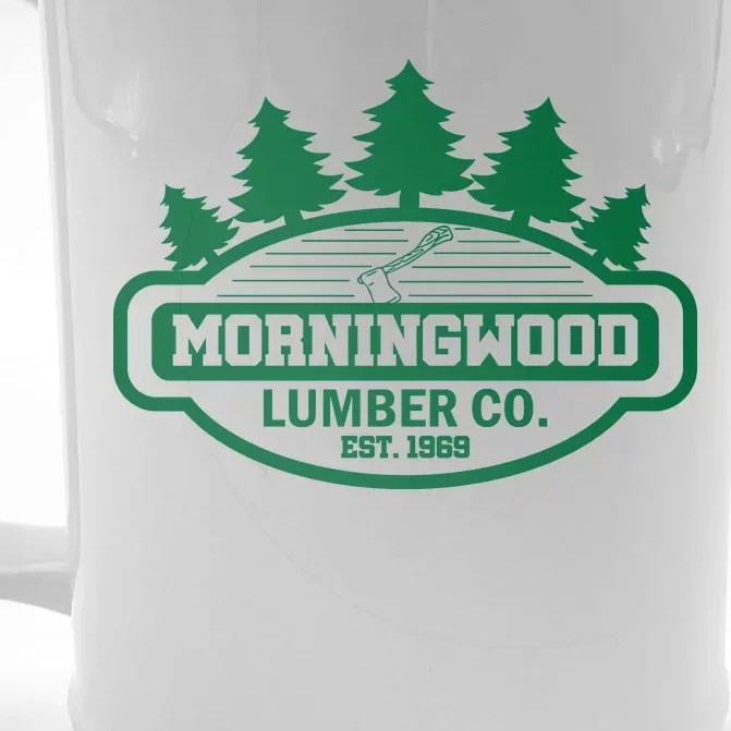 Morningwood Lumber Company Front & Back Beer Stein