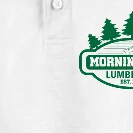 Morningwood Lumber Company Dry Zone Grid Performance Polo