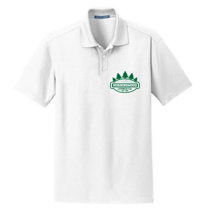 Morningwood Lumber Company Dry Zone Grid Performance Polo