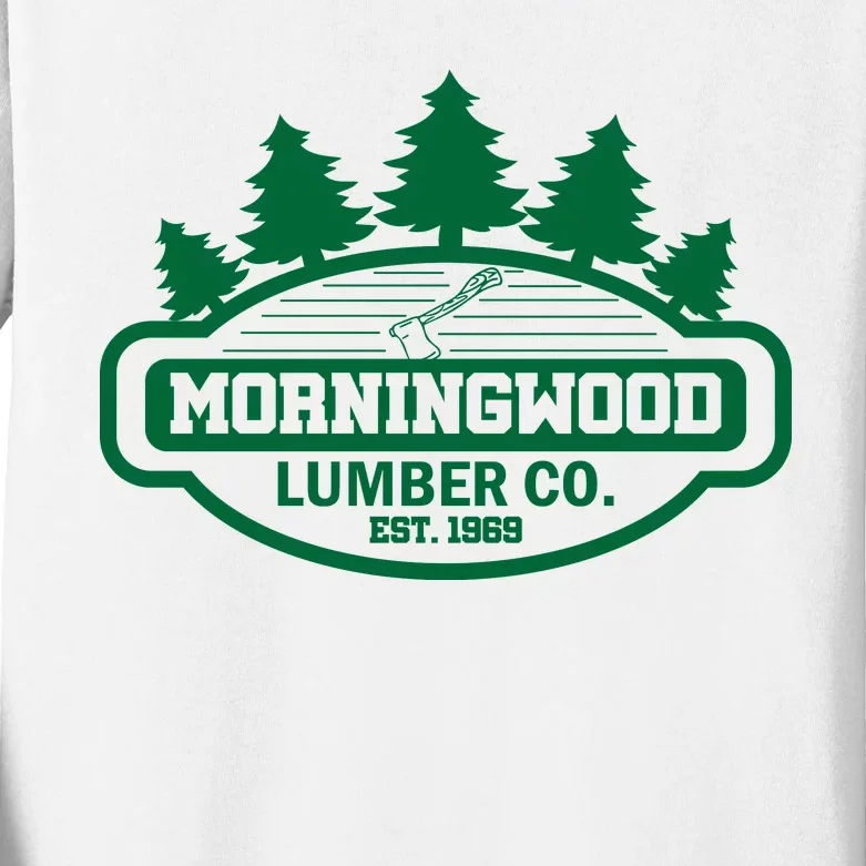 Morningwood Lumber Company Kids Long Sleeve Shirt