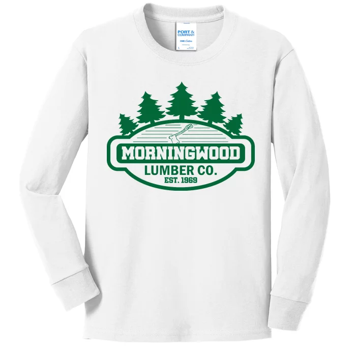 Morningwood Lumber Company Kids Long Sleeve Shirt