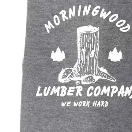 Morningwood Lumber Company We Work Hard Doggie 3-End Fleece Hoodie