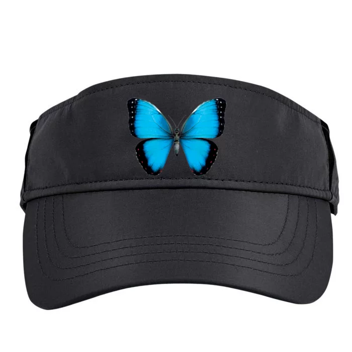 Morpho Butterfly Close Up 3D Adult Drive Performance Visor