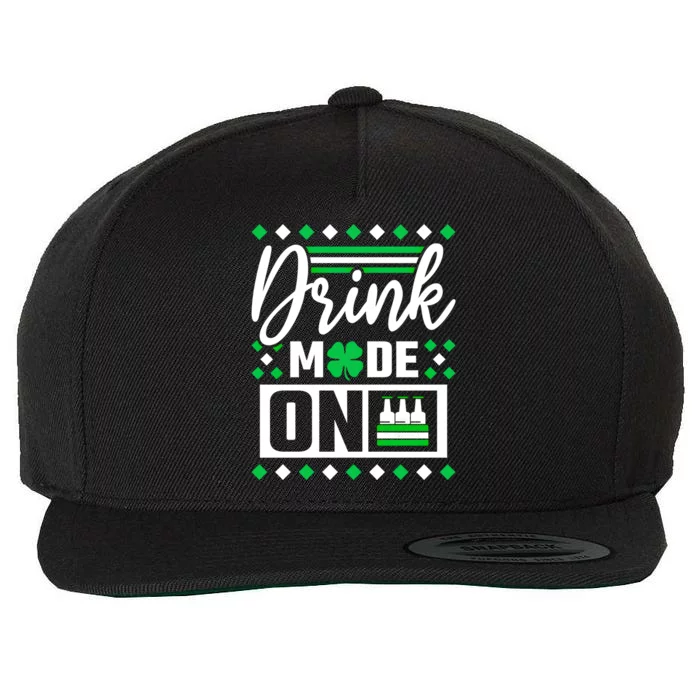 Mode On St Patricks Day Gift Wool Snapback Cap