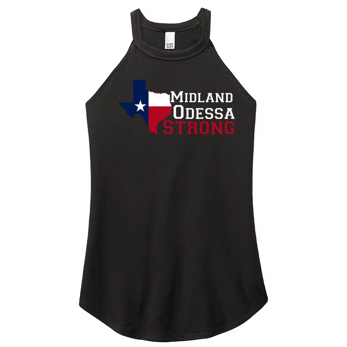 Midland Odessa Strong Women’s Perfect Tri Rocker Tank