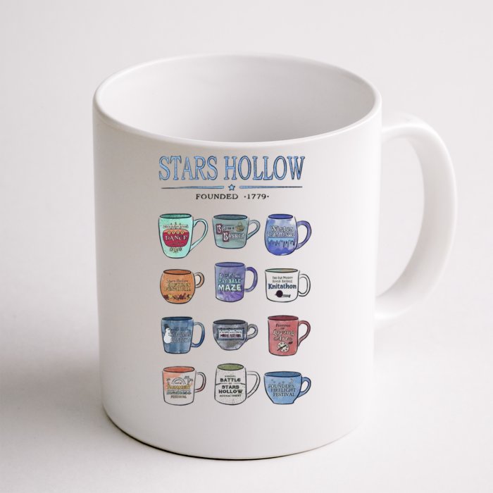 Mugs Of Stars Hollow Annual Events Luke’s Diner Coffee Girl Front & Back Coffee Mug