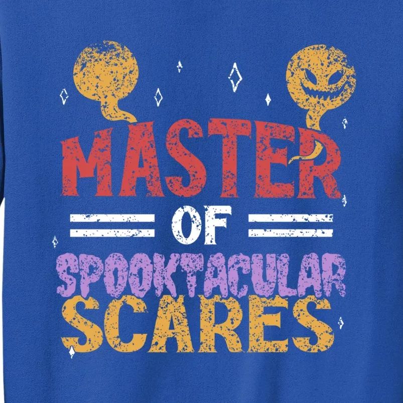 Master Of Spooktacular Scares Father Dad Daddy Halloween Meaningful Gift Tall Sweatshirt