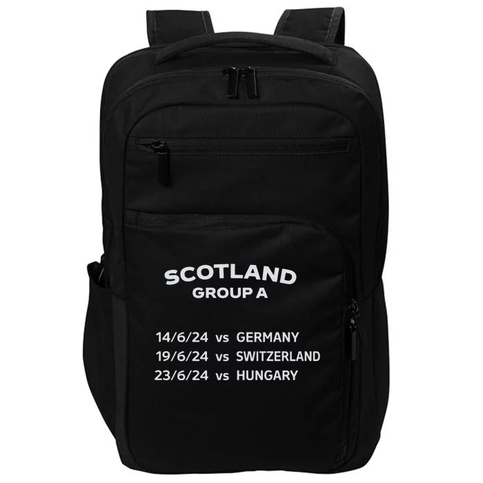 Memorabilia Of Scotland Euro Matches Impact Tech Backpack