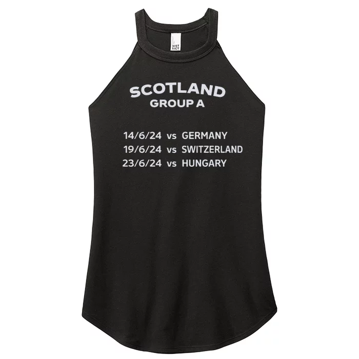 Memorabilia Of Scotland Euro Matches Women’s Perfect Tri Rocker Tank