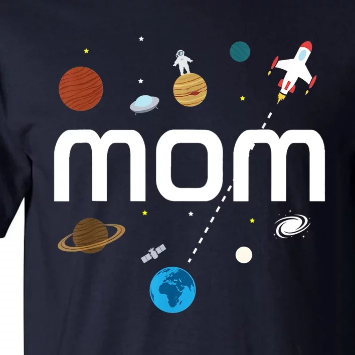 Mom Outer Space Birthday Party Gift Tall T-Shirt