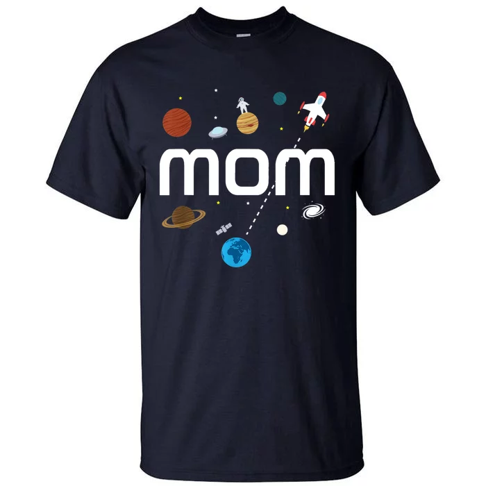 Mom Outer Space Birthday Party Gift Tall T-Shirt