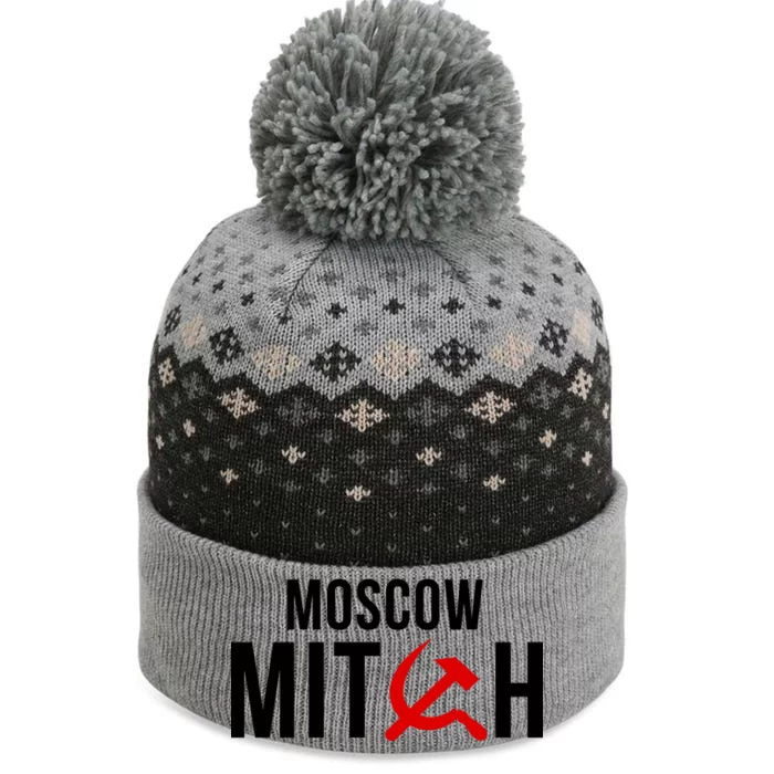 Moscow Mitch The Baniff Cuffed Pom Beanie