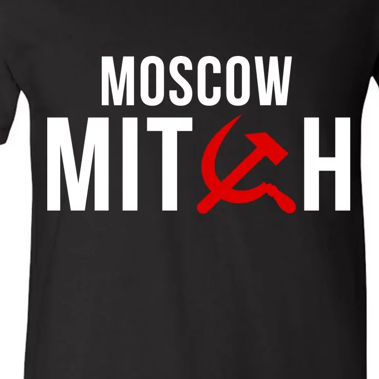 Moscow Mitch V-Neck T-Shirt