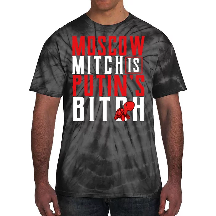 Moscow Mitch Is Putins B*tch Turtle Tie-Dye T-Shirt