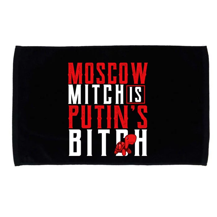 Moscow Mitch Is Putins B*tch Turtle Microfiber Hand Towel