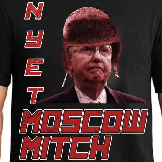 Moscow Mitch McConnell Nyet Pajama Set