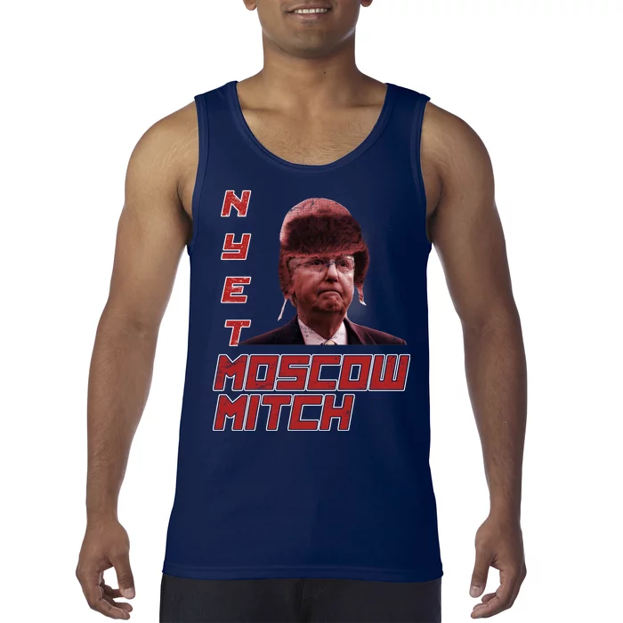 Moscow Mitch McConnell Nyet Tank Top