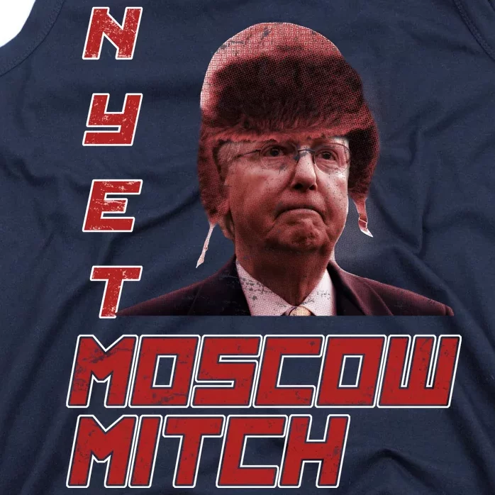 Moscow Mitch McConnell Nyet Tank Top