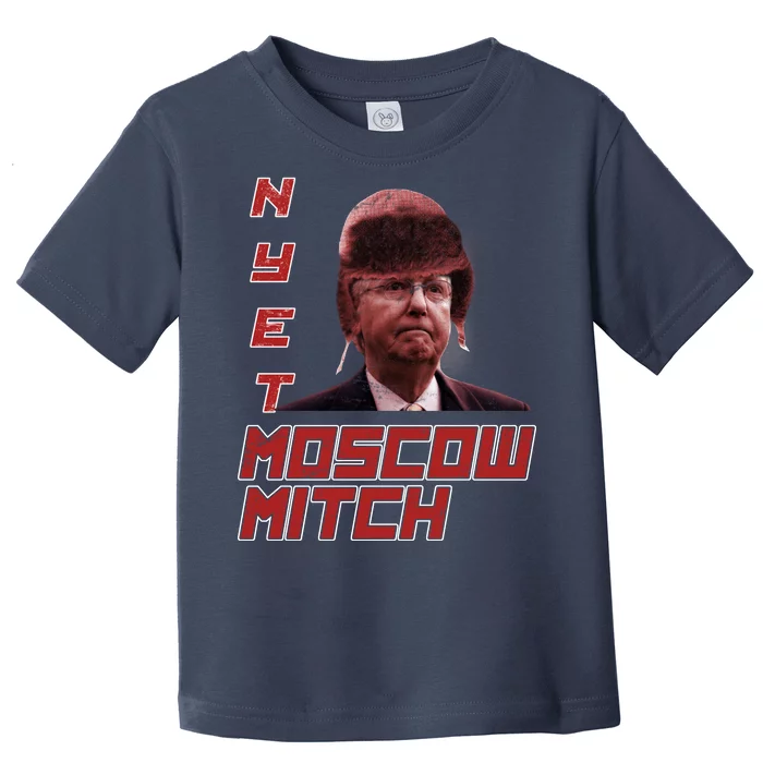 Moscow Mitch McConnell Nyet Toddler T-Shirt