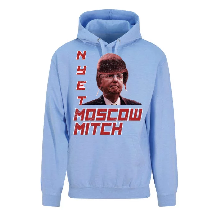 Moscow Mitch McConnell Nyet Unisex Surf Hoodie