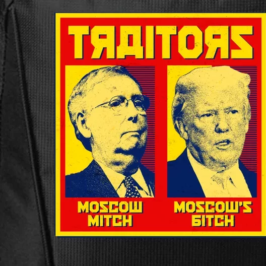 Moscow Mitch Moscow's Bitch Mitch Trump Traitors City Backpack