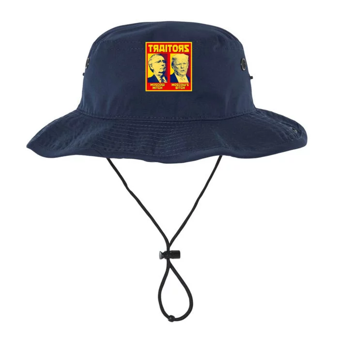 Moscow Mitch Moscow's Bitch Mitch Trump Traitors Legacy Cool Fit Booney Bucket Hat