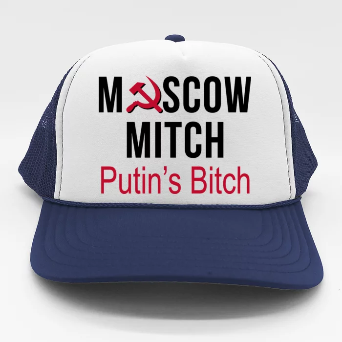 Moscow Mitch Putin's Bitch Trucker Hat