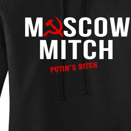 Moscow Mitch Putins Puppet Women's Pullover Hoodie