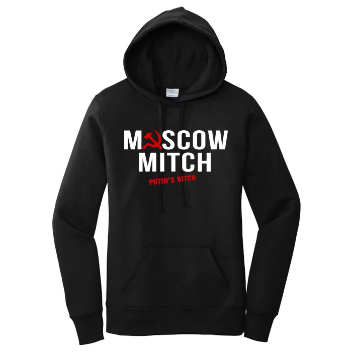 Moscow Mitch Putins Puppet Women's Pullover Hoodie