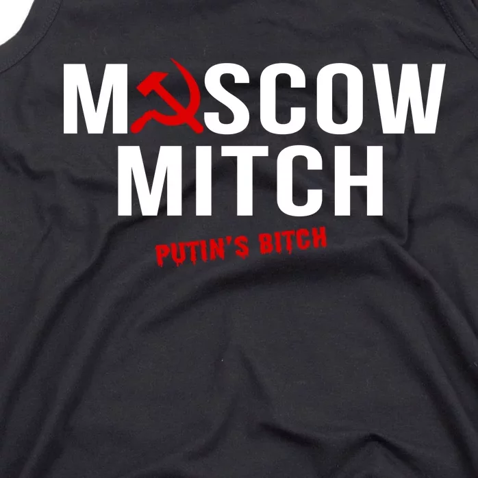 Moscow Mitch Putins Puppet Tank Top