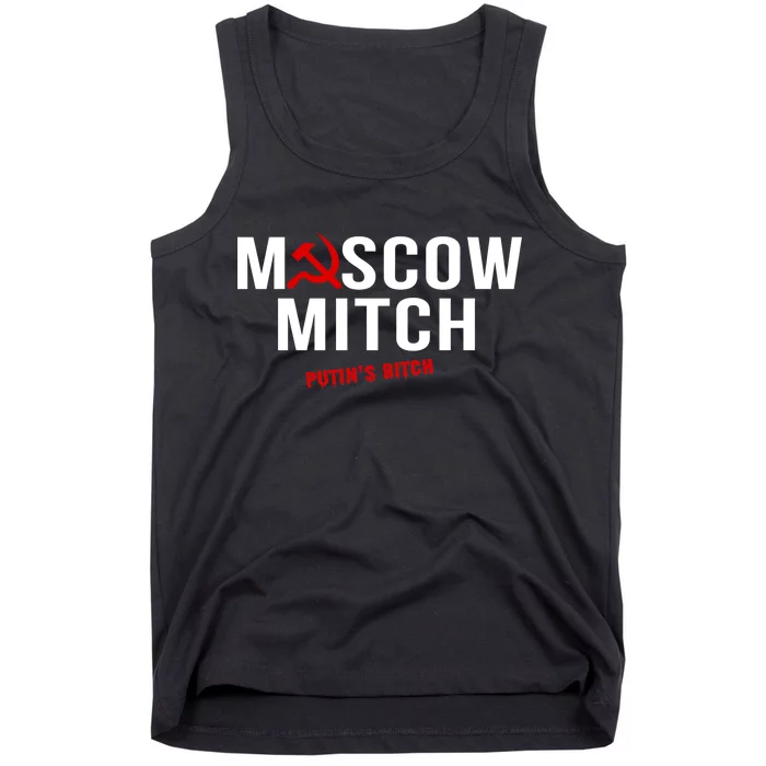 Moscow Mitch Putins Puppet Tank Top