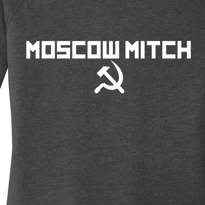 Moscow Mitch Russia Women's Perfect Tri Tunic Long Sleeve Shirt