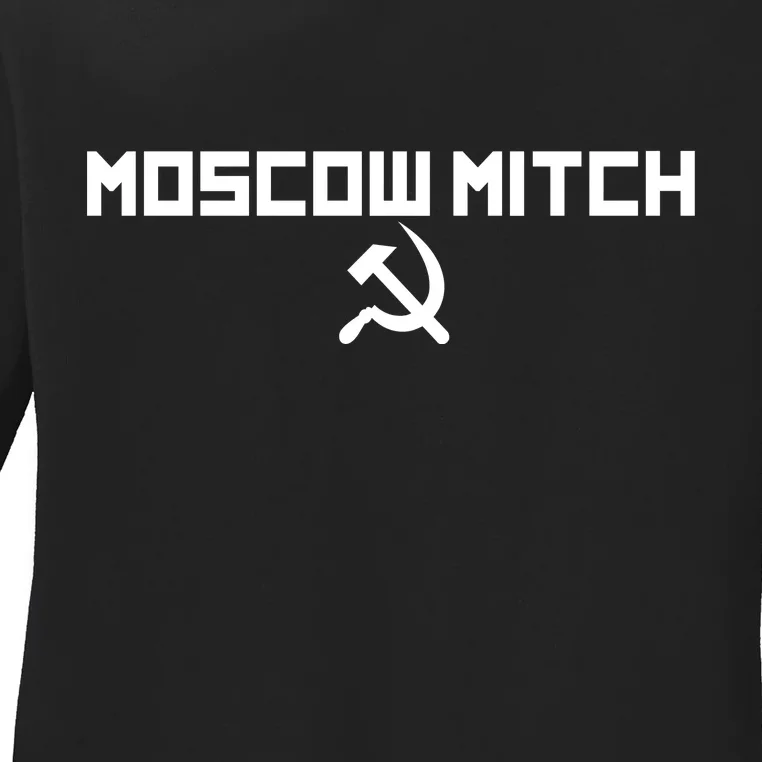 Moscow Mitch Russia Ladies Long Sleeve Shirt