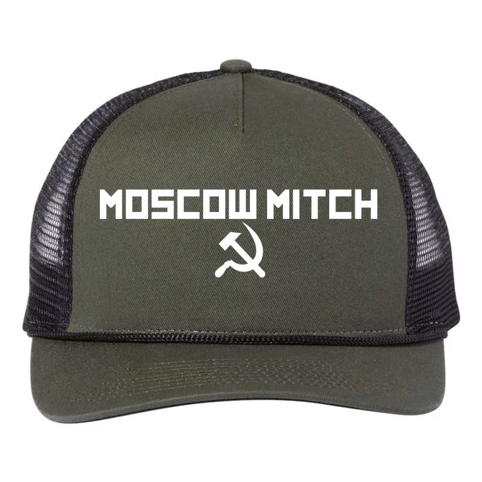 Moscow Mitch Russia Retro Rope Trucker Hat Cap