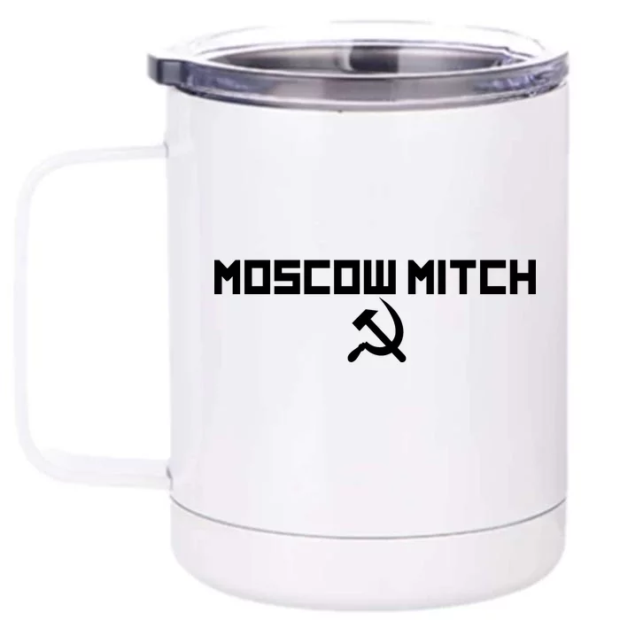 Moscow Mitch Russia Front & Back 12oz Stainless Steel Tumbler Cup