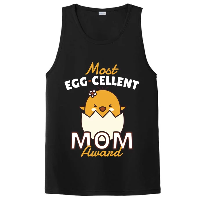 Most Eggcellent Mom Award Performance Tank