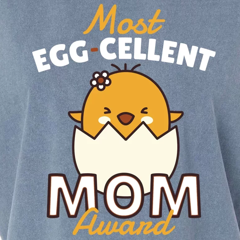 Most Eggcellent Mom Award Garment-Dyed Women's Muscle Tee