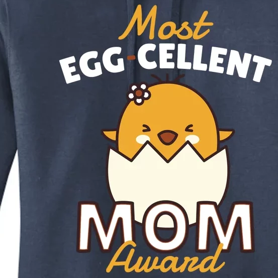 Most Eggcellent Mom Award Women's Pullover Hoodie