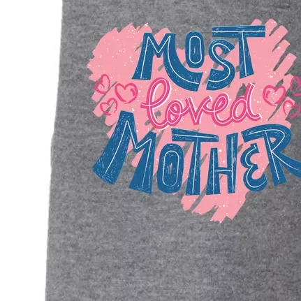 Most Loved Mother Doggie 3-End Fleece Hoodie