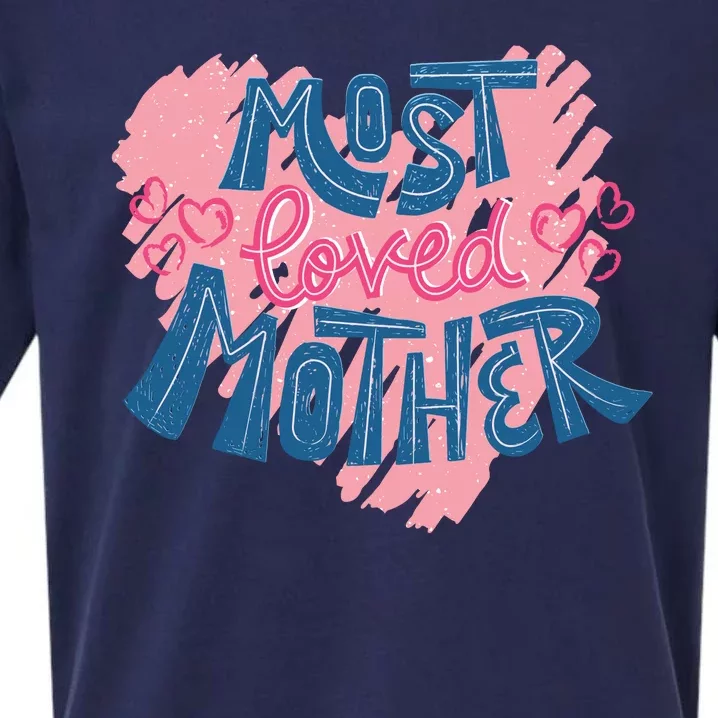 Most Loved Mother Sueded Cloud Jersey T-Shirt