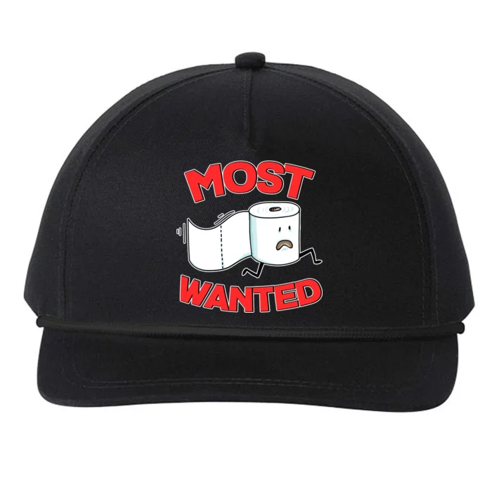 Most Wanted Toilet Paper Snapback Five-Panel Rope Hat