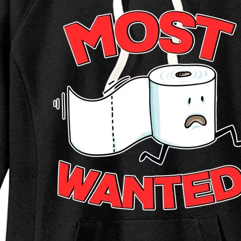 Most Wanted Toilet Paper Women's Fleece Hoodie